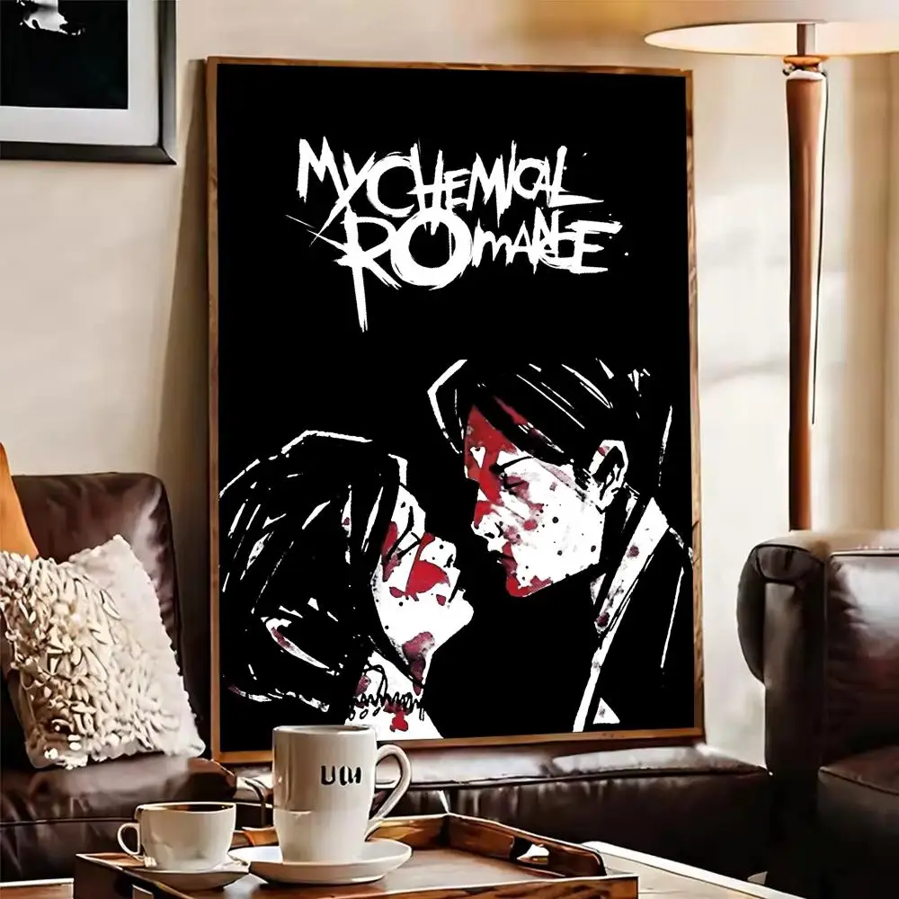 Фото Плакат Band My C-Chemical R-Romance, идеальная наклейка, самоклеящаяся, художественная, предназначенная для дома, столовой, офиса, помещений №4