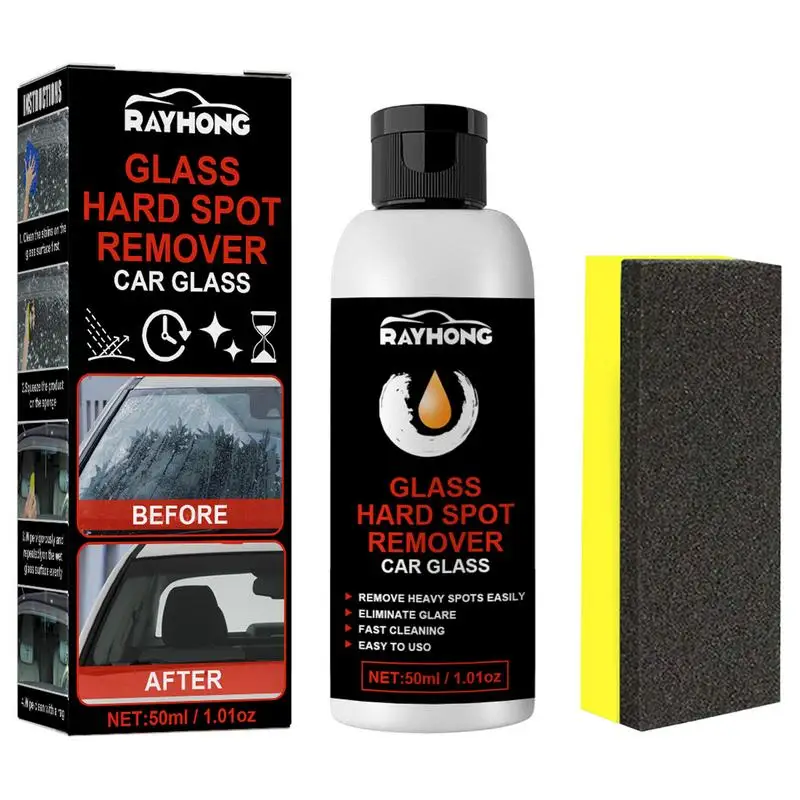 

Hard Water Spot Remover For Car Glass Ceramic Coating For Cars 50ML Auto Detailing Kit Paint Protection For Vehicle Scratch