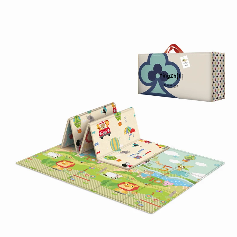 

Foldable Baby Play Mats Xpe Kids Crawling Carpet Puzzle Mat Educational Children Activity Rug Folding Blanket Floor Games Toys