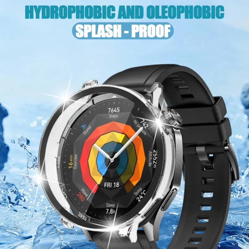 Защитный чехол из закаленного стекла для Huawei Watch GT5 41 мм 46