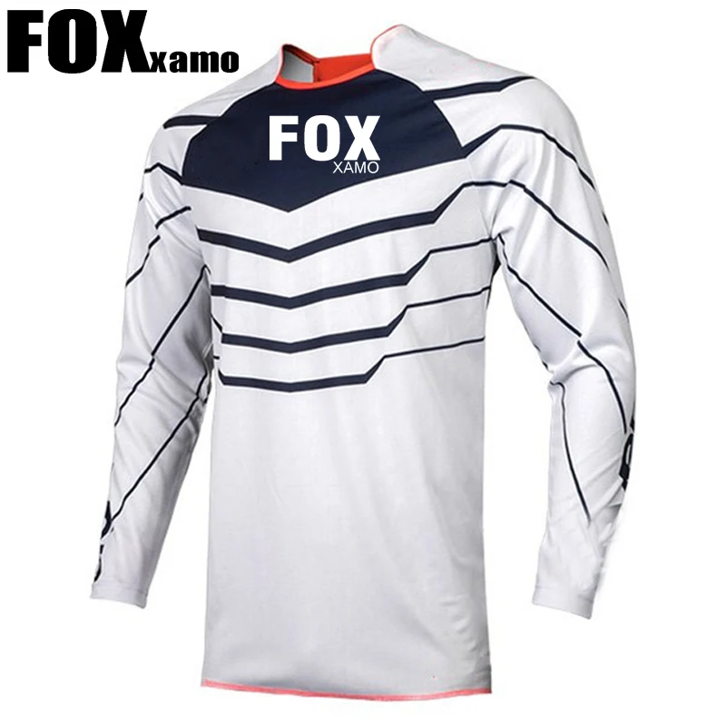 

2023 Downhill Jerseys Foxxamo Mountain Bike MTB Shirts Offroad DH Camouflage Motorcycle Jersey Motocross Sportwear Clothing Bike