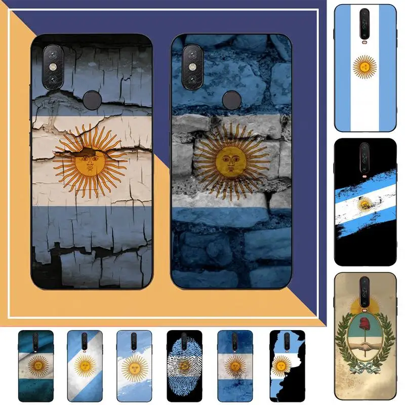

Argentina Flag Phone Case for Redmi Note 8 7 9 4 6 pro max T X 5A 3 10 lite pro