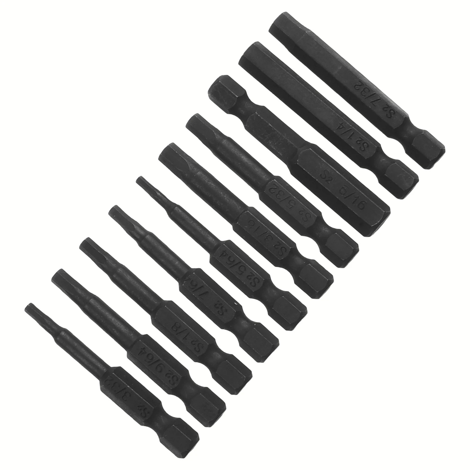 Набор сверл для шестигранных отверток сплав 5/32 дюйма 5/64 50 мм 7/32 7/64 9/64 1/4 с