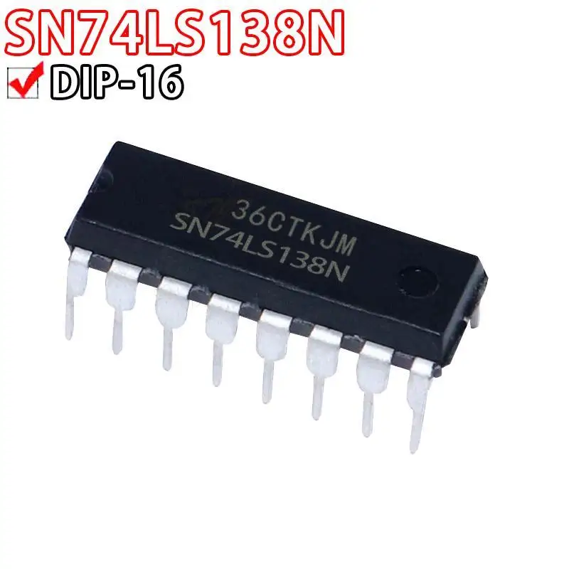 10 шт. SN74LS138N DIP-16 74LS138 DIP HD74LS138P SN74LS112N SN74LS123N SN74LS132N SN74LS139AN SN74LS145N 74LS123 74LS132 74LS139