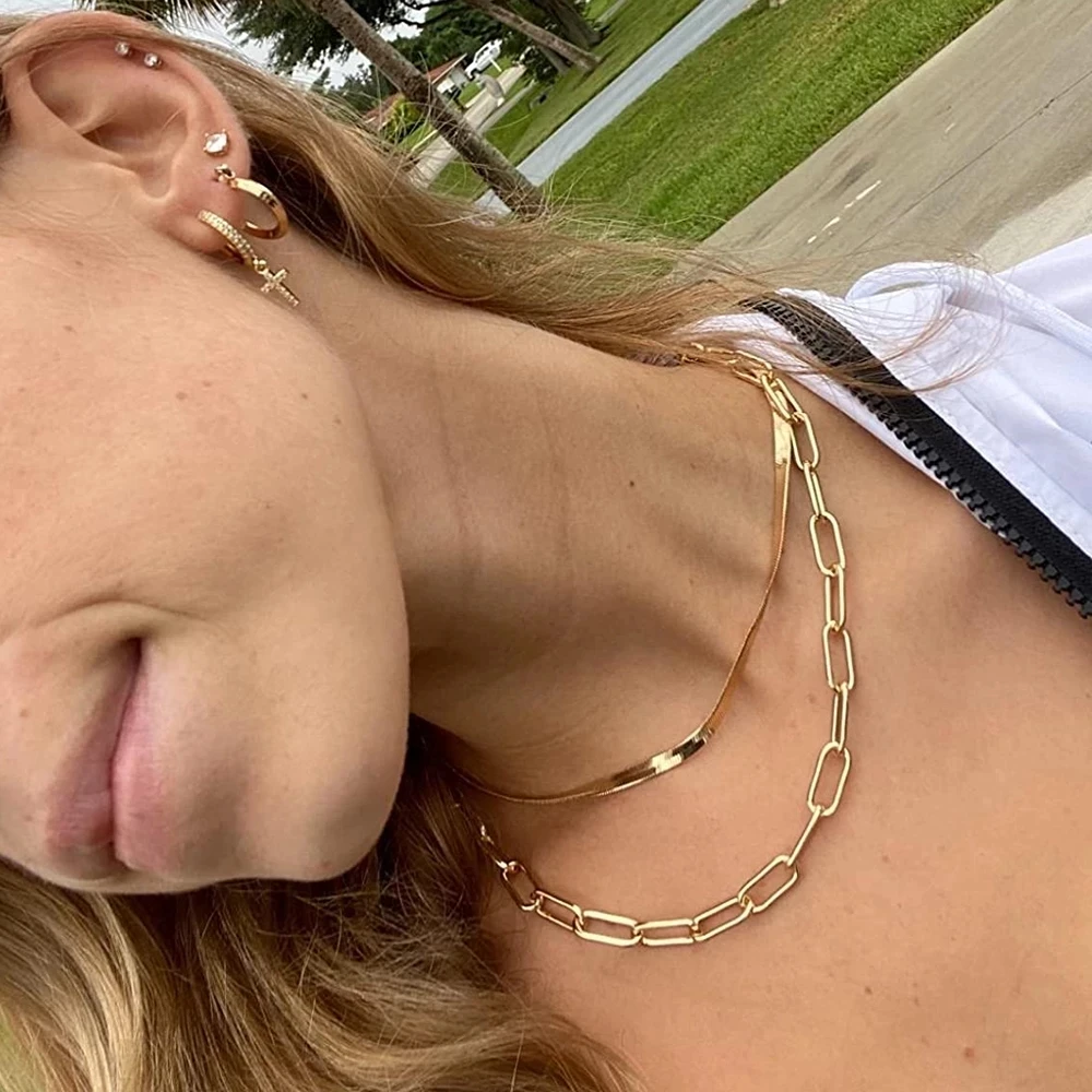 Ожерелье-цепочка из нержавеющей стали золотого цвета с изображением солнца и