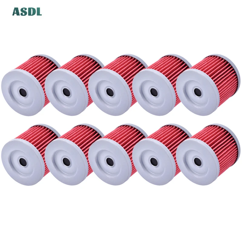 

10PCS Motorcycle Oil Filter For Suzuki Scooter UE150 UH200 AN400 Z Burgman Executive ABS Winter Edition 2001-2017 2018 2019