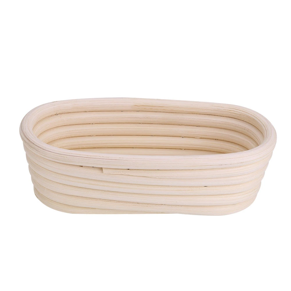 

Handmade Unbleached Natural Cane Banneton Proofing Basket Dough Bread Baking Kit 15.5x8x5cm Banneton Basket Banneton Basket