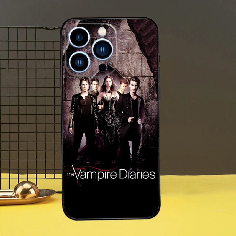 Чехол The Vampire Diaries для Apple iPhone 11 14 12 Pro Max mini XS XR X 8 7 Plus SE 2020 13.