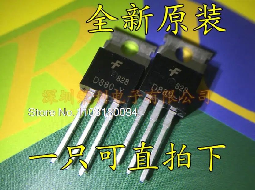 

10 шт./лот D880-Y TO-220 60V 3A 40W 2SD880-Y