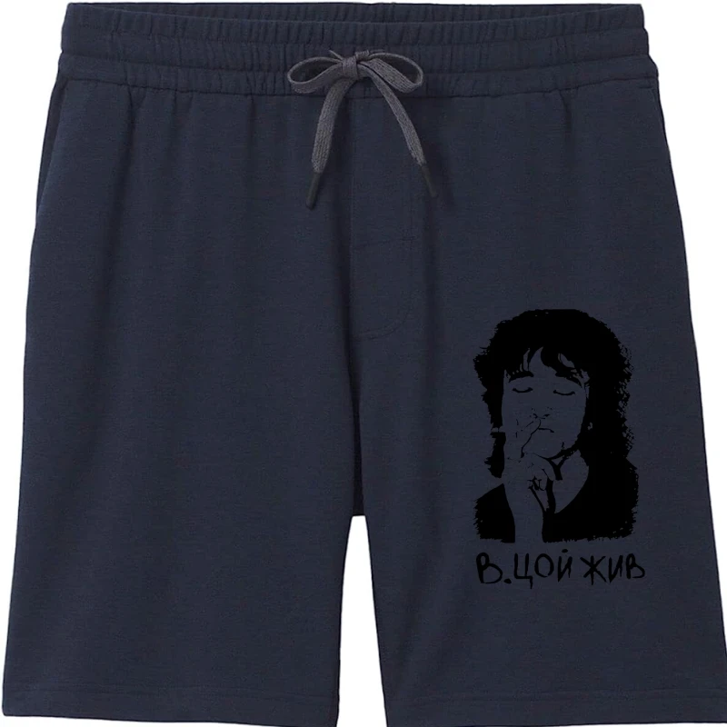 

Viktor Tsoi Men's Shorts 100% Cotton Letters Designing Summer shorts For Men Pop shorts for men shorts for men High Quality Comi