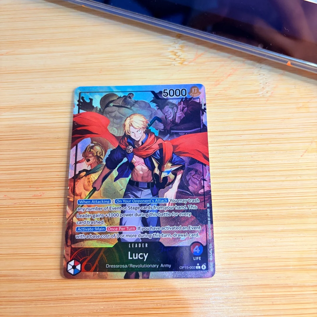 Коллекционная карточка One Piece Sabo OP15-002 Leader Painting DIY Folding Flash Card Adventure on KAMI’s Island OPCG, игрушка-подарок (art.: 3920daa705cb8) - 3920daa705cb8