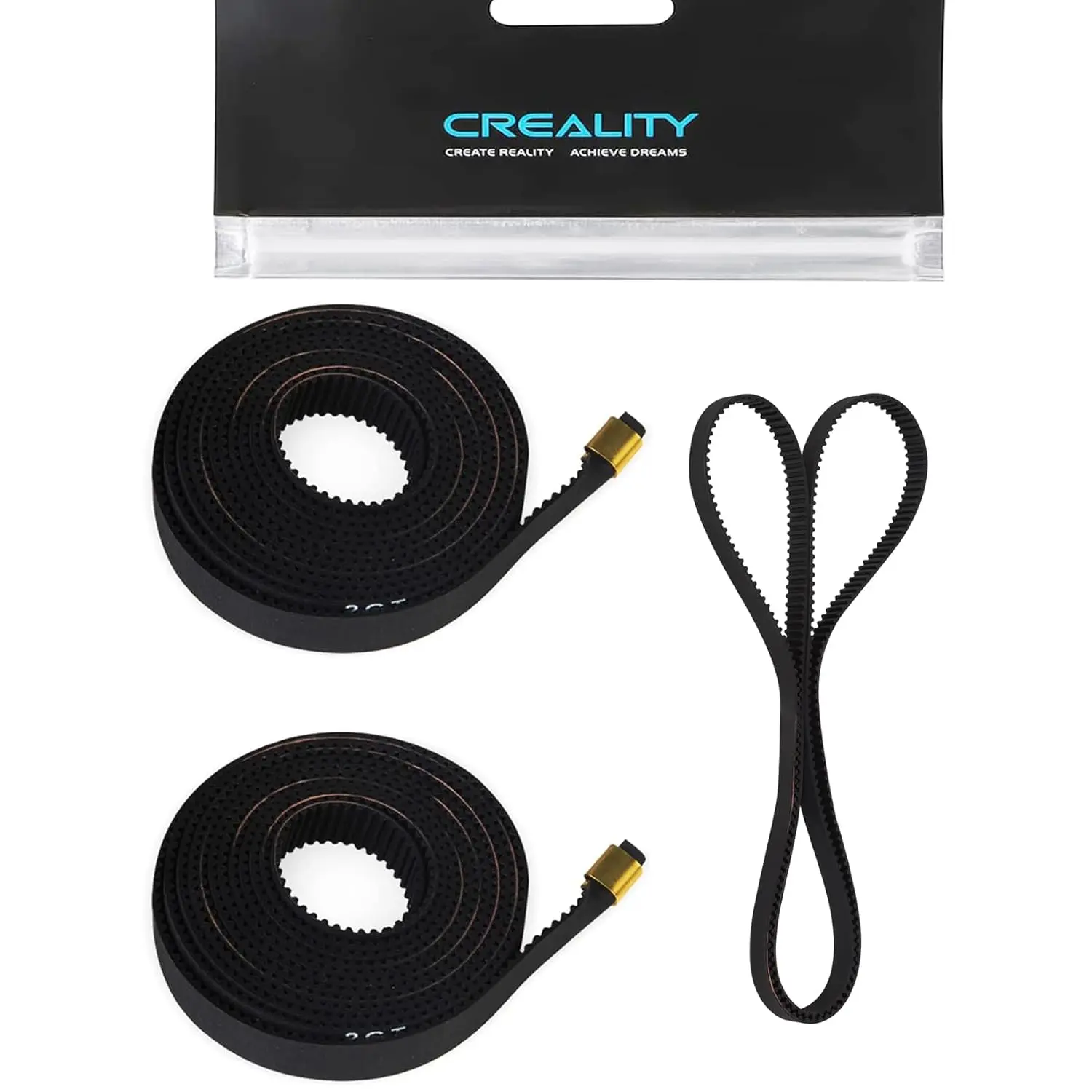 Фото Официальный комплект синхронного ремня Creality Ender 3 V3 KE X + оси Y и кольцевой синхронный ремень, комплект синхронного ремня для Ender 3 V3 KE №2