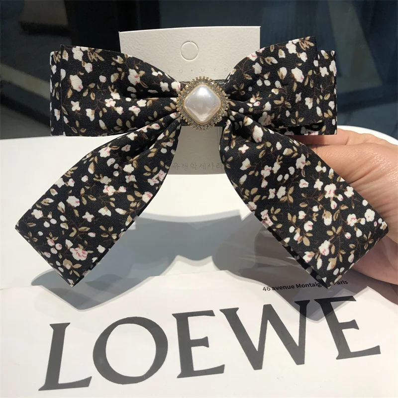 

Pearl Headwear Bow Flower Elegant Star Handmade Hair Accessories