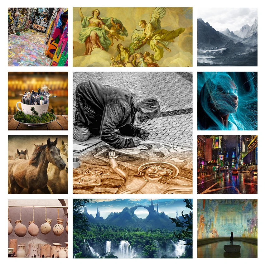 

Уличное художественное искусство, товары для дома, Обучающие игрушки, головоломки