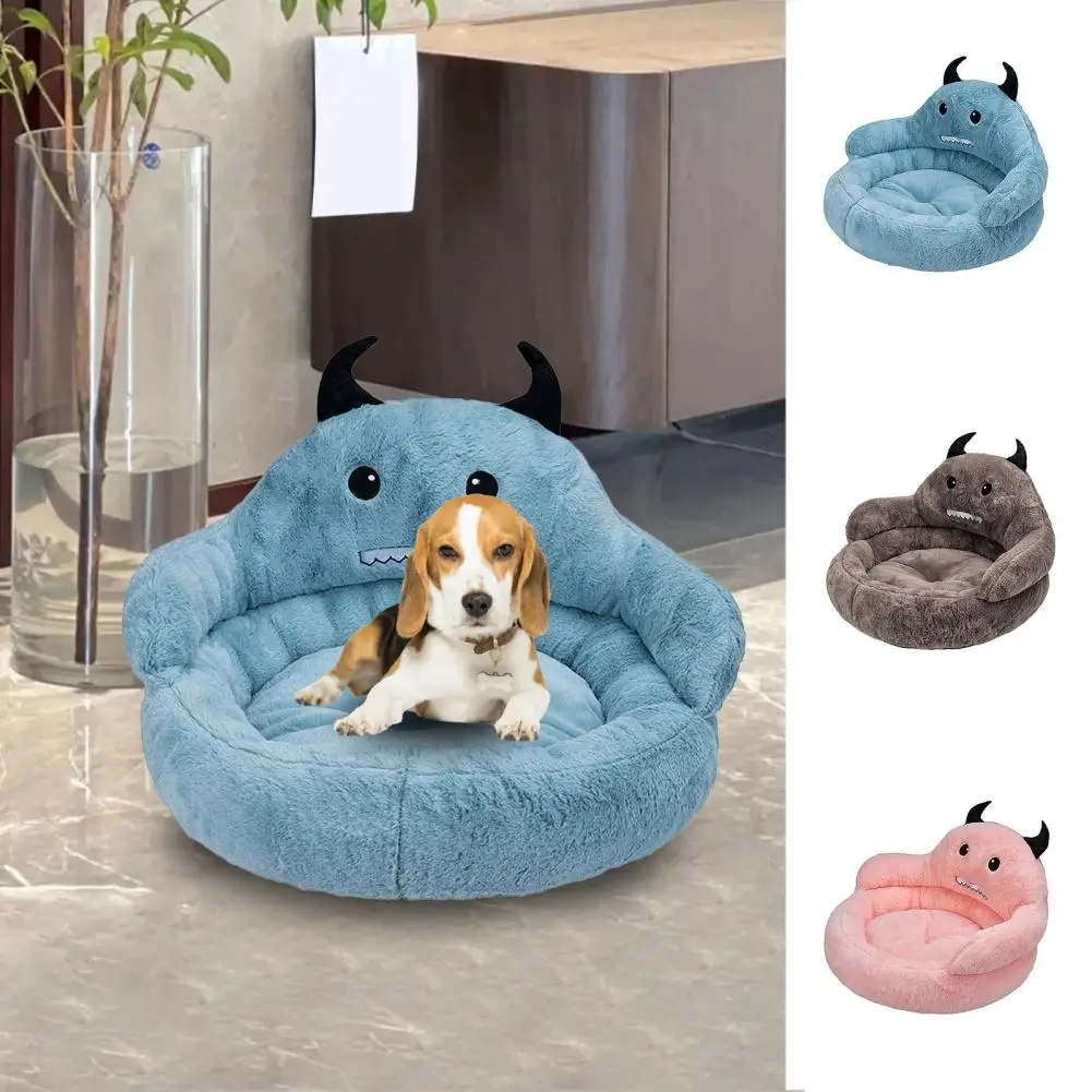 

Puppy Plush Bed Cozy PP Cotton Super Soft Cartoon Style Dog Sofa Bed Sleeping Mat Pet Product Puppy Warm Bed Pet Warm Bed