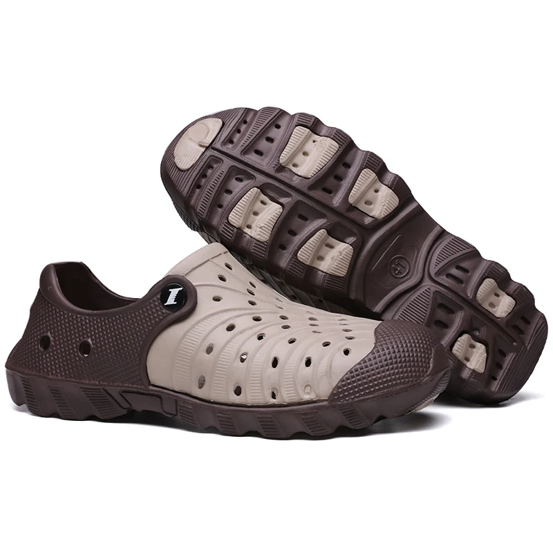 Hot Fashion Versatile Summer Men's Beach Shoes Breathable and Comfortable Outdoor Sandals Light Set Feet Casual Men's Shoes