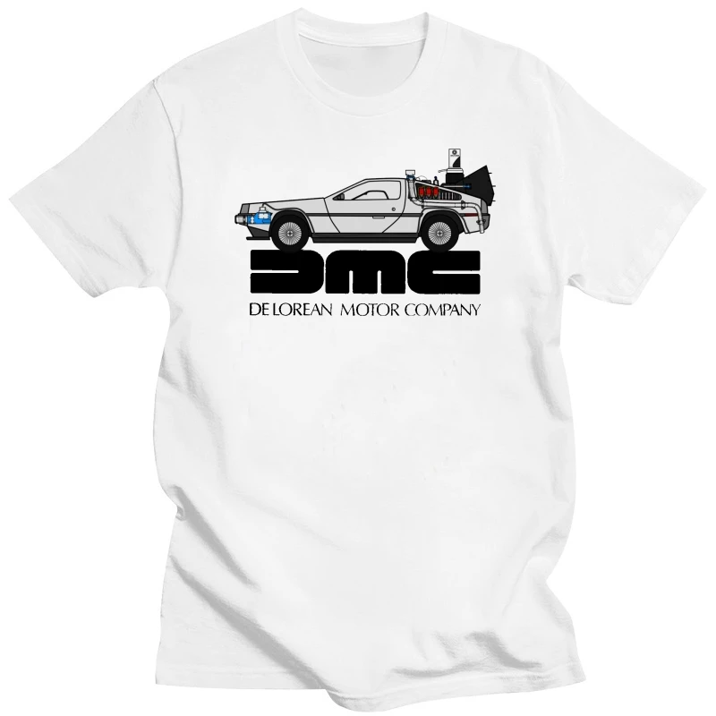 Назад в будущее De Lorean DMC Movie Film 80s 90s Классическая футболка с героями мультфильмов