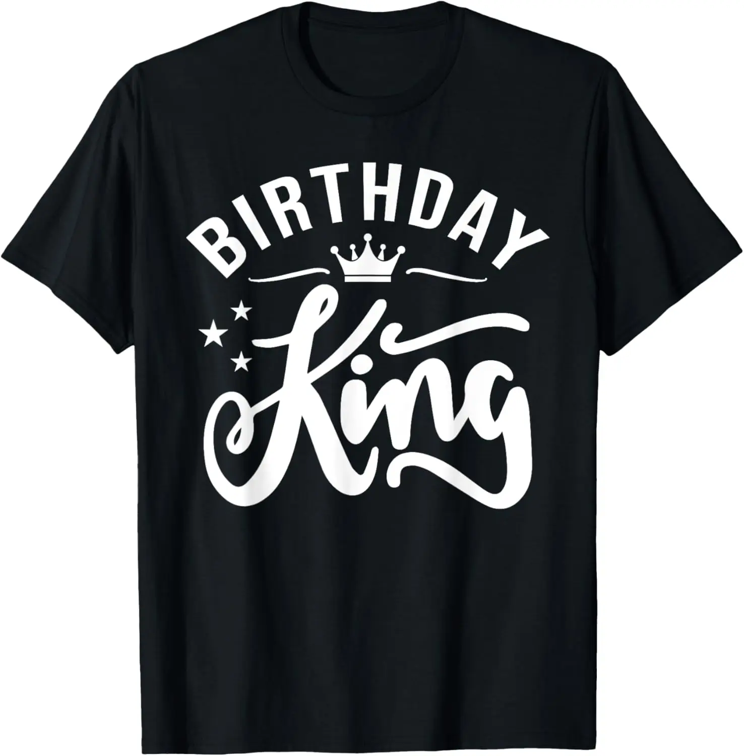 Фото Birthday King - Son Or Dad´s Birthday Party T-Shirt №1