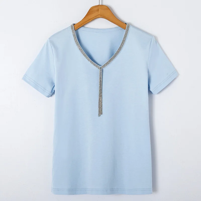 

Women's T-Shirts New 2021 Summer Fashion Women's Tops GRAY22