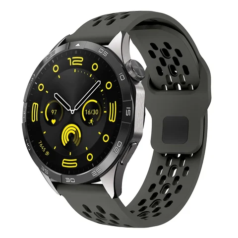 Силиконовый ремешок для Huawei Watch GT5/GT5 Pro/GT4
