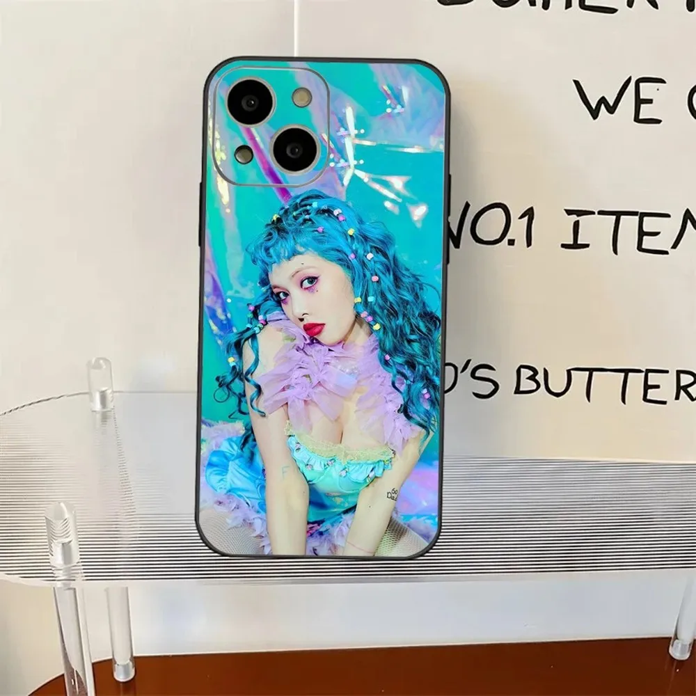 Чехол для телефона KPOP K-Kim HyunaA iPhone 11 12 13 14 15 XS XR X Mini Pro Max Plus