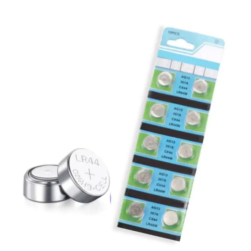 Батарейки AG13 LR44 L1154 RW82 SR1154 SP76 1 55 в 10 шт.-50 шт.