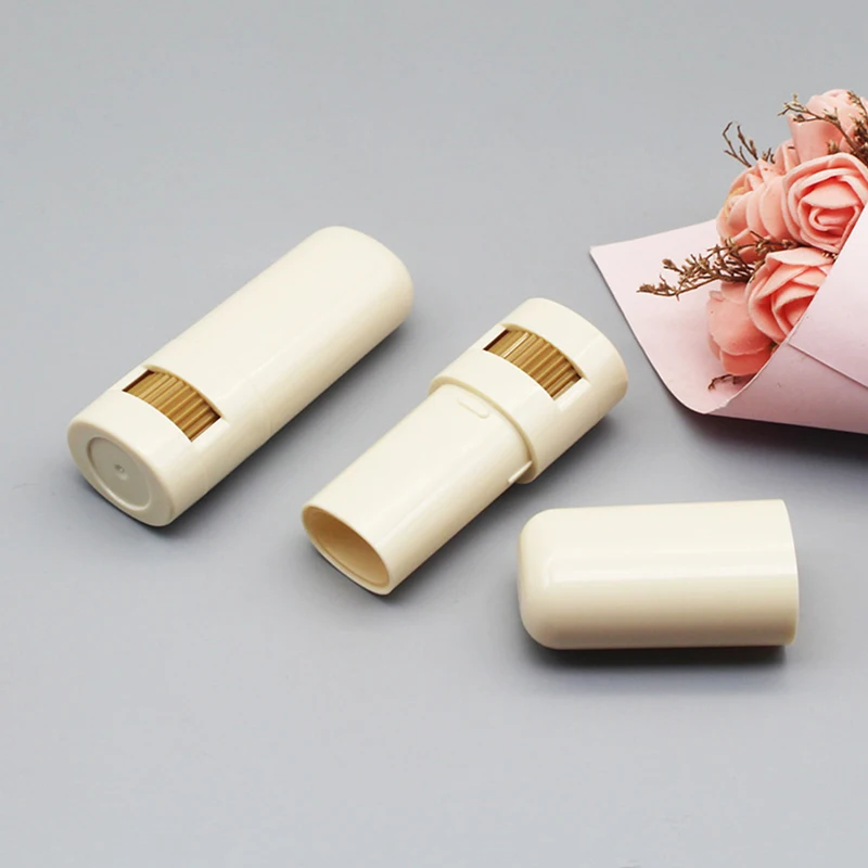

7g Deodorant Container Empty Plastic Twist-Up Refillable Tubes for DIY Deodorant Stick Heel Balm Cosmetic