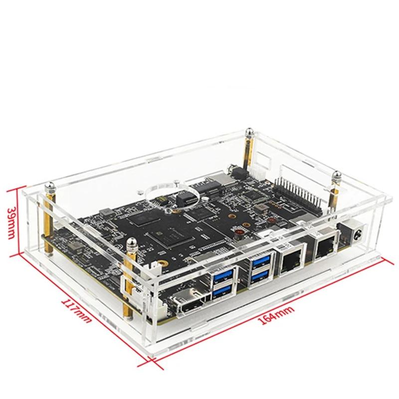 Для Banana Pi F3 BPI-F3 акриловый чехол прозрачный защитный для макетная плата с