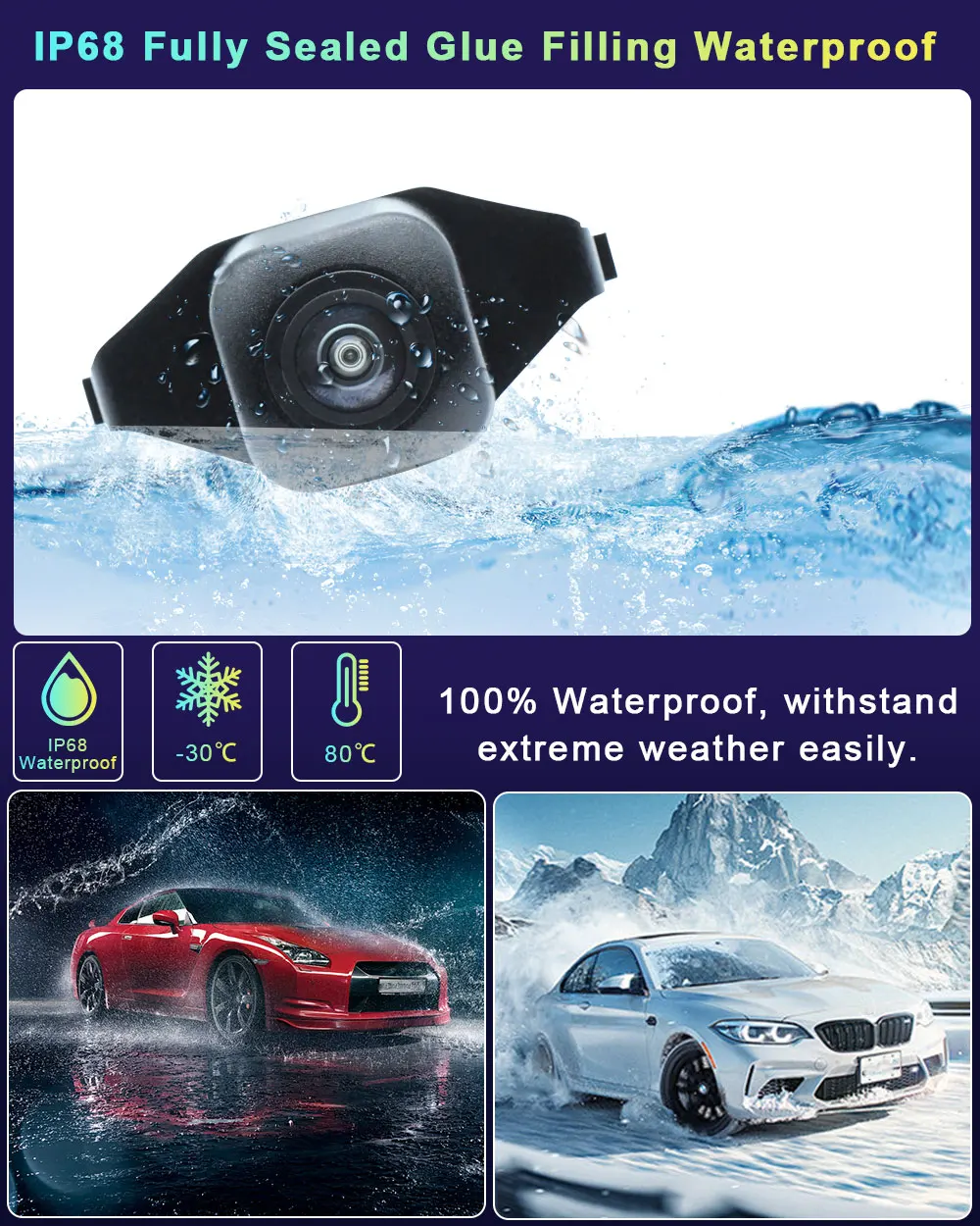 AHD 1080P 170 ° Автомобильная передняя камера рыбий глаз для Opel Vauxhall Insignia B Z18 Buick Regal 2020