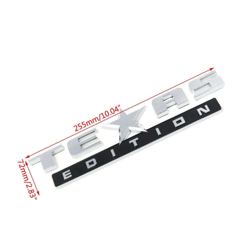 Эмблема TEXAS EDITION Emblem 3D универсальная наклейка для Chevy Silverado GMC Sierra Truck Высокое