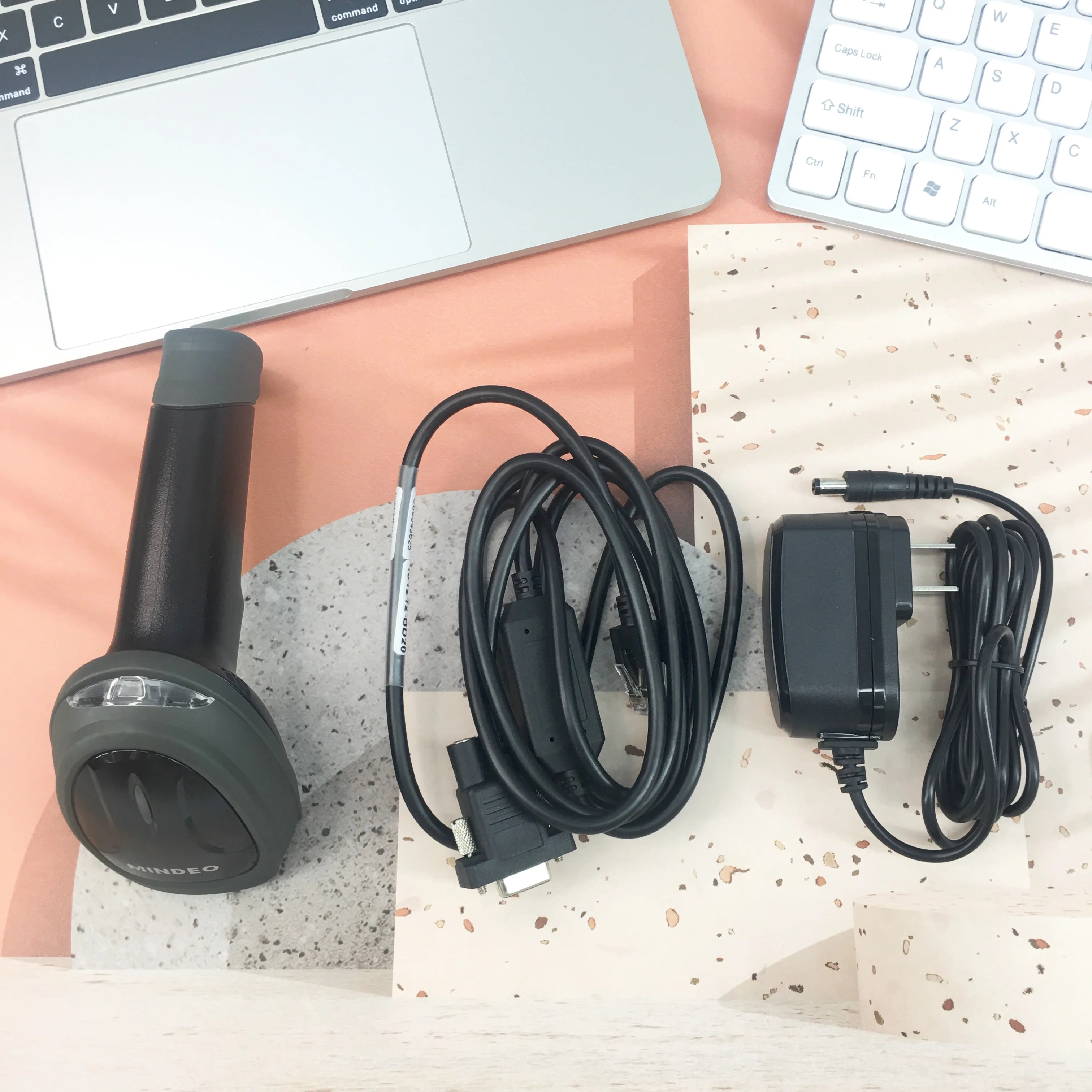 Фото Сканер штрих-кодов Mindeo MD6600-HD USB проводной ручной 1D/2D для считывания QR-кодов, в наличии для POS-систем №5
