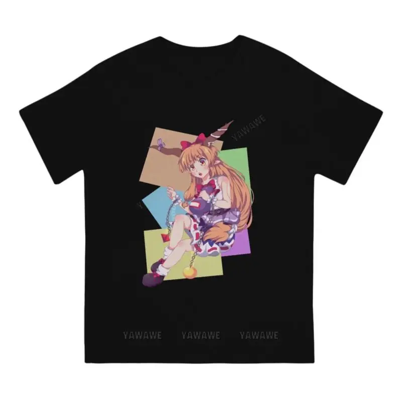 Touhou Project Game новейшая футболка для мужчин из чистого хлопка с круглым воротником