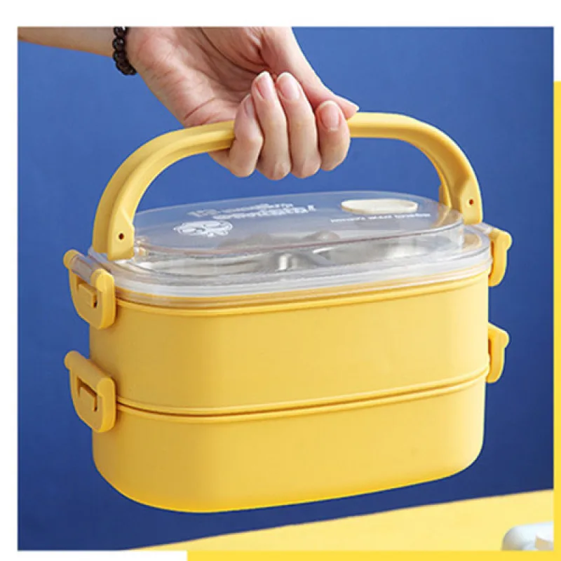 Школьный Ланч-бокс из нержавеющей стали для фруктов многоярусный стандартный