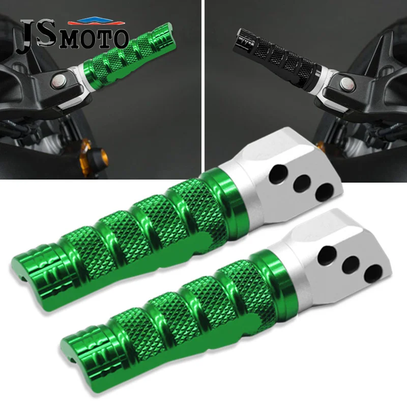 

Motorcycle Rear Pedal Foot Pedals Pegs Footrest Pegs For KAWASAKI ZX-6R ZX-10R ZX-25R VERSYS 650/1000 Ninja 400/650 ER-6N ER-6F