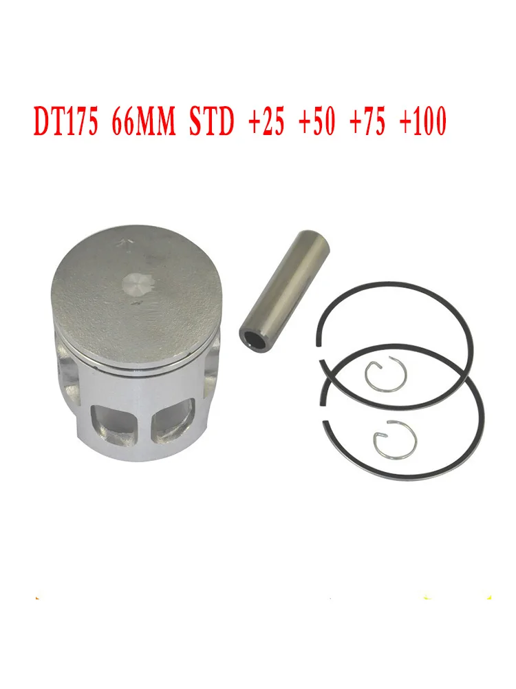 Для Yamaha DT175 DT 175 STD + 25 50 75 100 размер отверстия 66 мм 5 67 Запчасти для двигателя