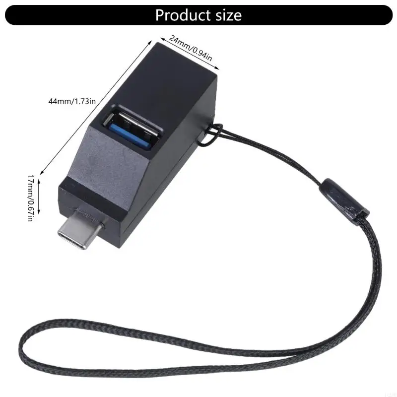 U2JE USB C к USB-концентраторам адаптер 3 в 1 USB3.0 2.0 для компьютеров планшетов и