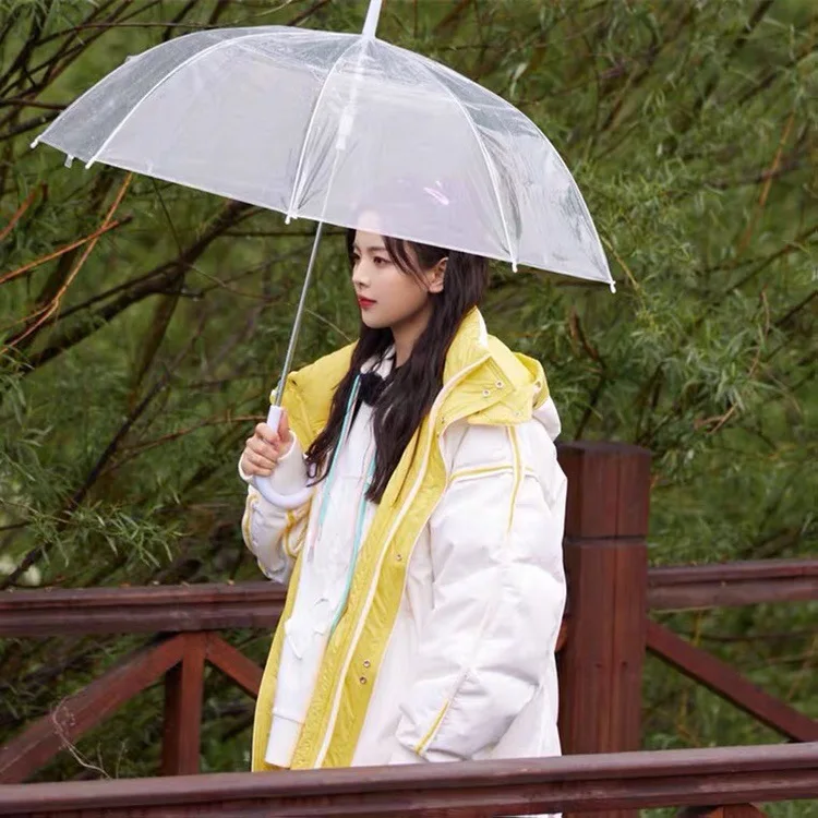 Long Down Jacket White Duck Down Couple Double-sided Wear Thickened Cotton Clothing Female Winter Knee-length Colorful Jacket