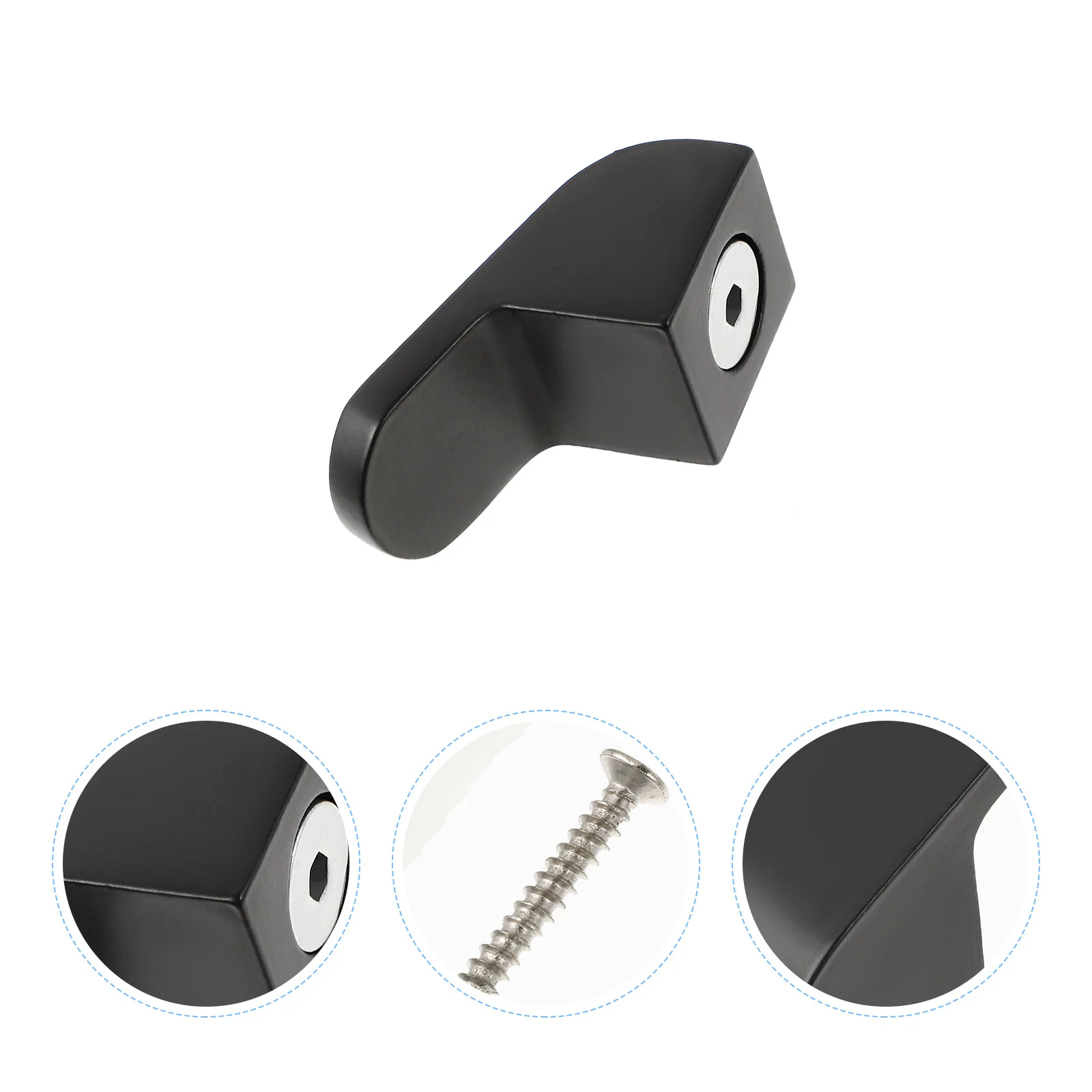 

Modern Style Space Aluminum Hanging Hooks Wall-mounted Hook Hanger Coat Hooks