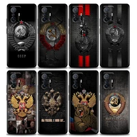phone case for xiaomi mi 12 12x 11 11x 11t x3 x4 nfc m3 f3 gt m4 pro lite ne 5g silicone case cover flag of the soviet union
