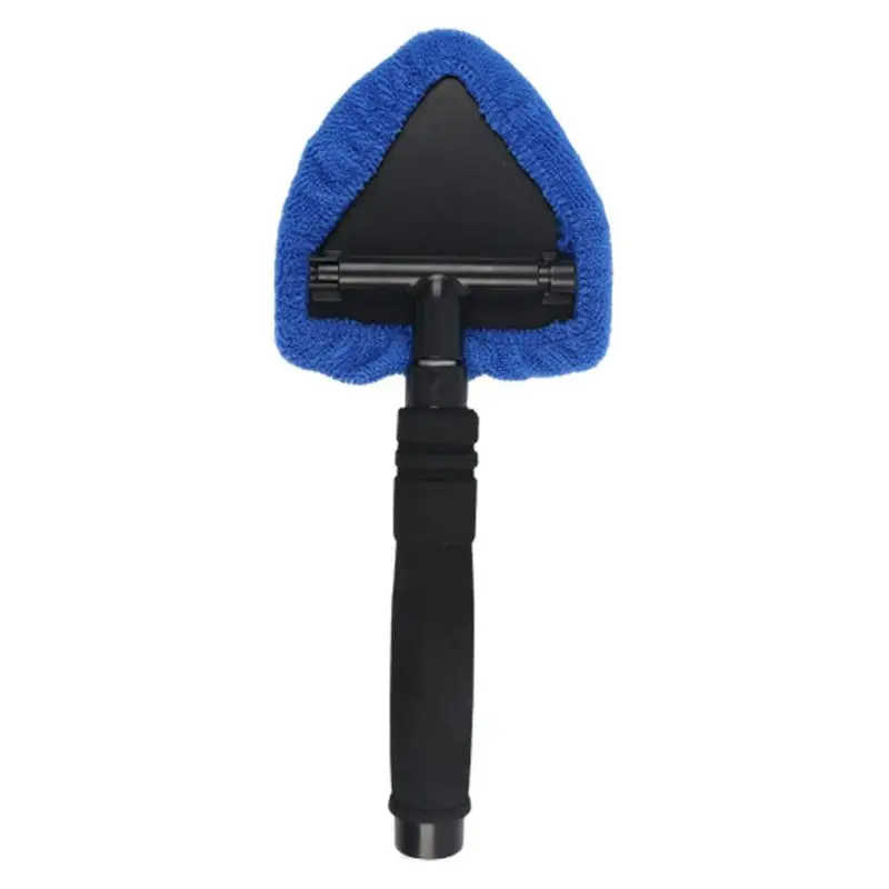 

Auto Windshield Wiper Window Cleaner Brush Tool Microfiber Car Windshield Cleaning Tool With Aluminum Extendable Handle & 2