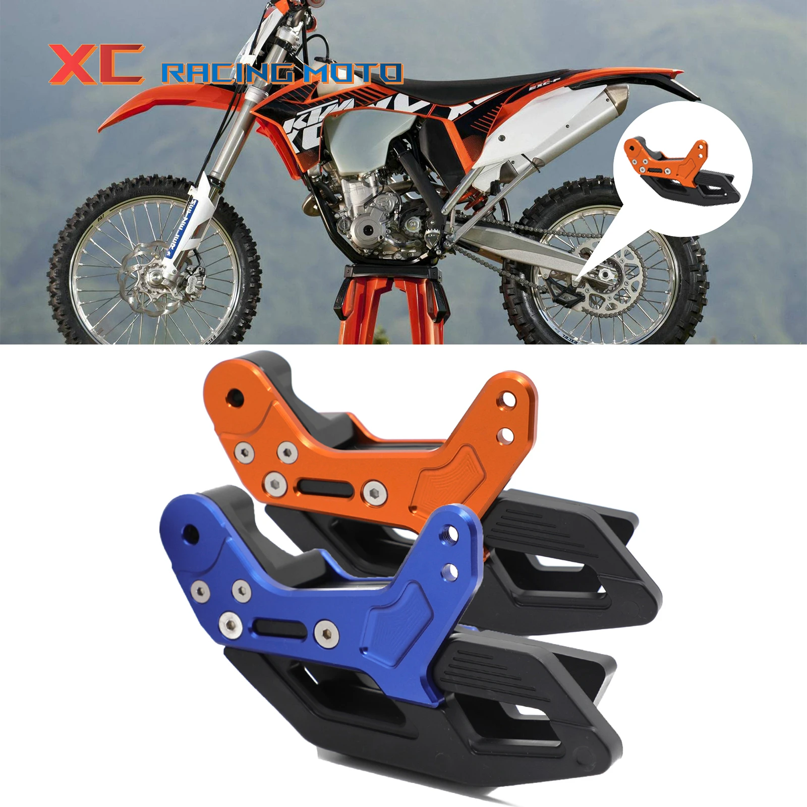 

Sprocket Chain Guide Guard For Husqvarna FC FE TC TE SC XCW XC-F XCW EXC-F SXF EXC-R XCFW 85 125 150 200 250 300 350 450 500 530