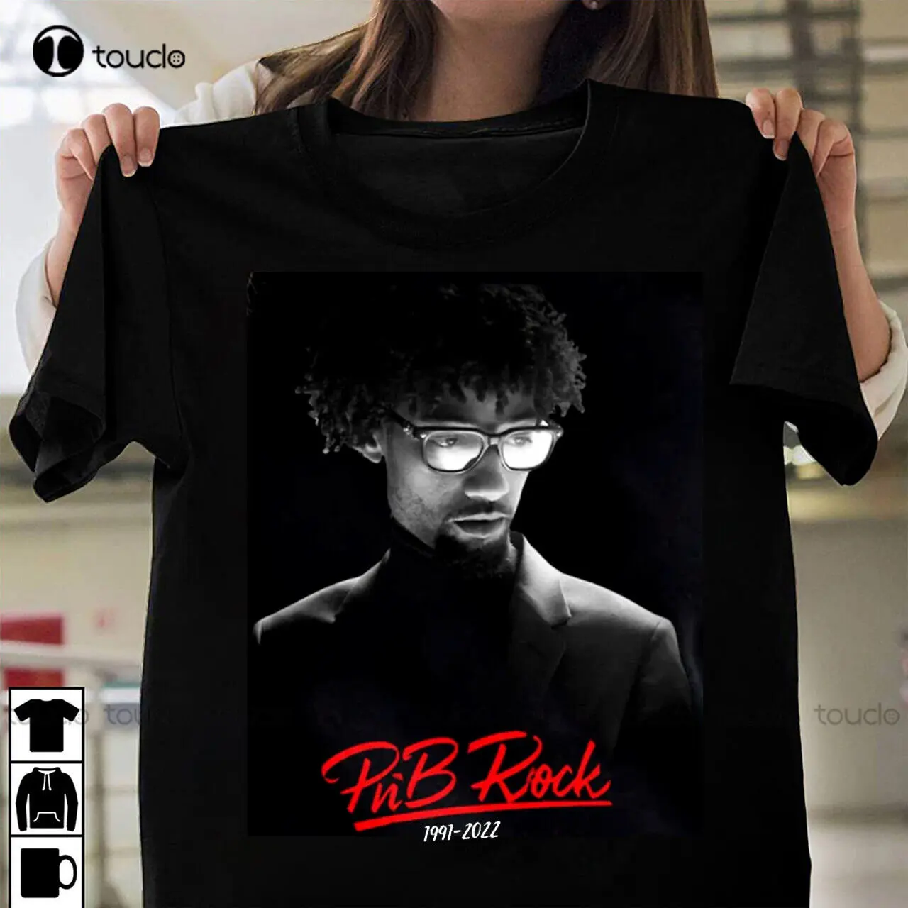 

Rip Pnb Rock 1991-2022 Unisex T-Shirt S-5Xl Rest In Peace Rapper Thank You New! Golf Shirts For Men Commemorative Tee Shirt