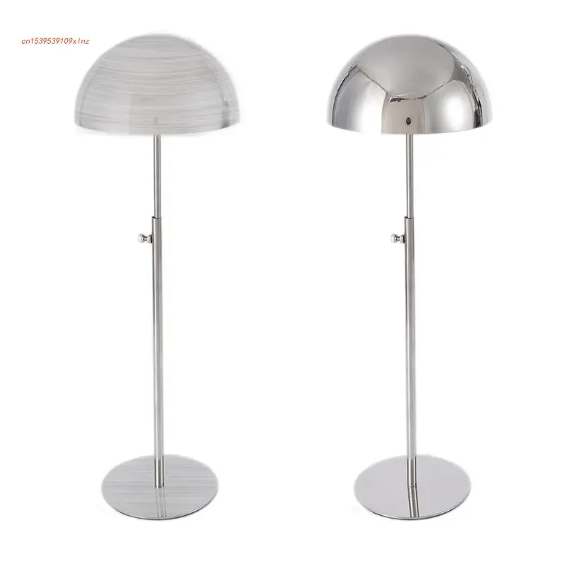 

Wire Drawing Mirror Face Stainless Steel Freestanding Holder Hat Rack Stand