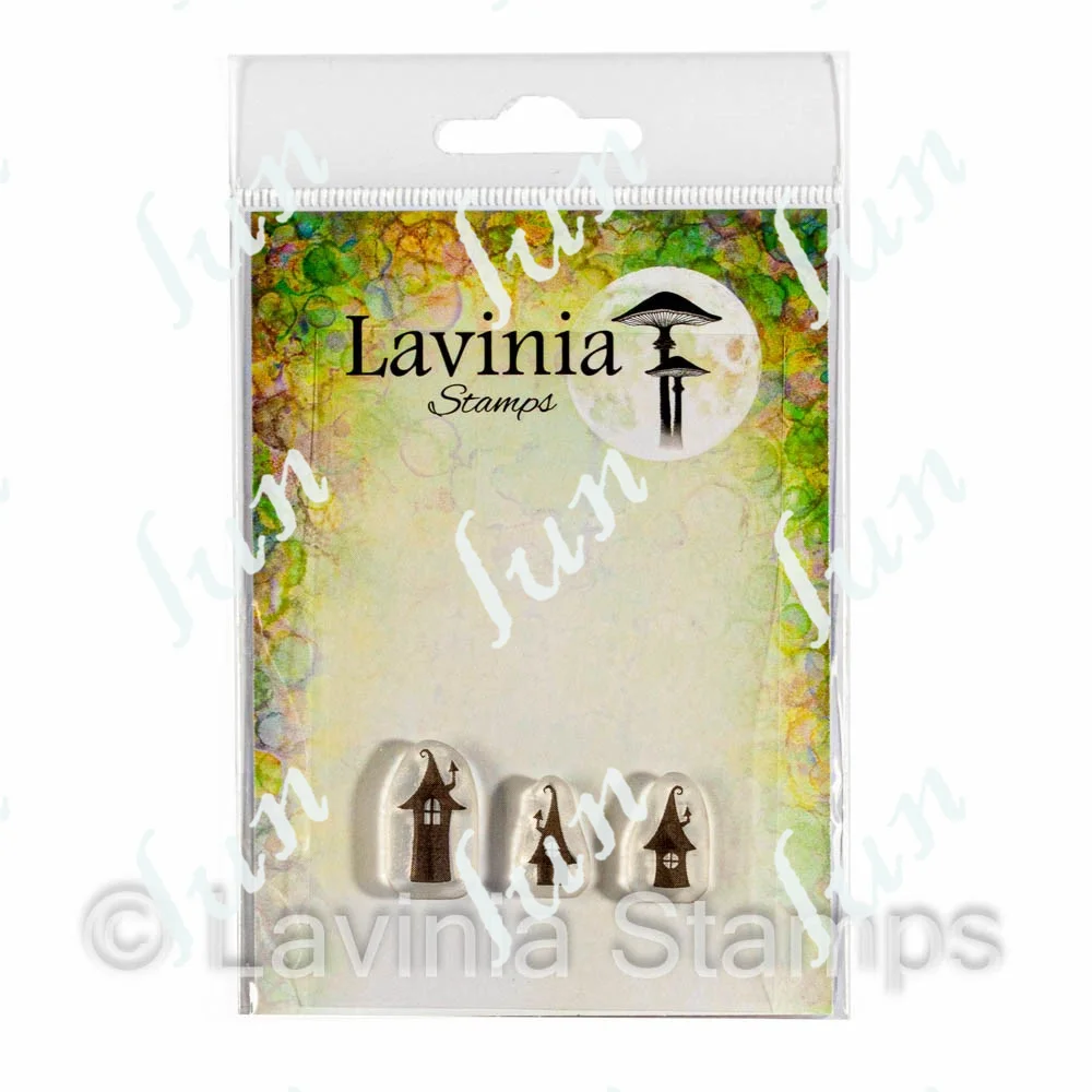 

Small Pixie Houses Clear Stamps reusable Handmade Diy Scrapbooking Diary Decoration Greeting Cards Coloring Decor Embossing Mold