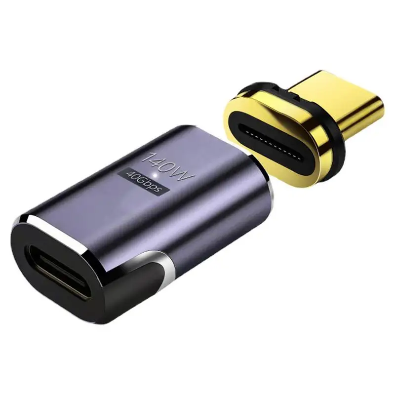 

Type C Magnetic Magnetic Adapter 140W Quick Charge 8K 40Gb/s Data Transfer Video Output For PC &
