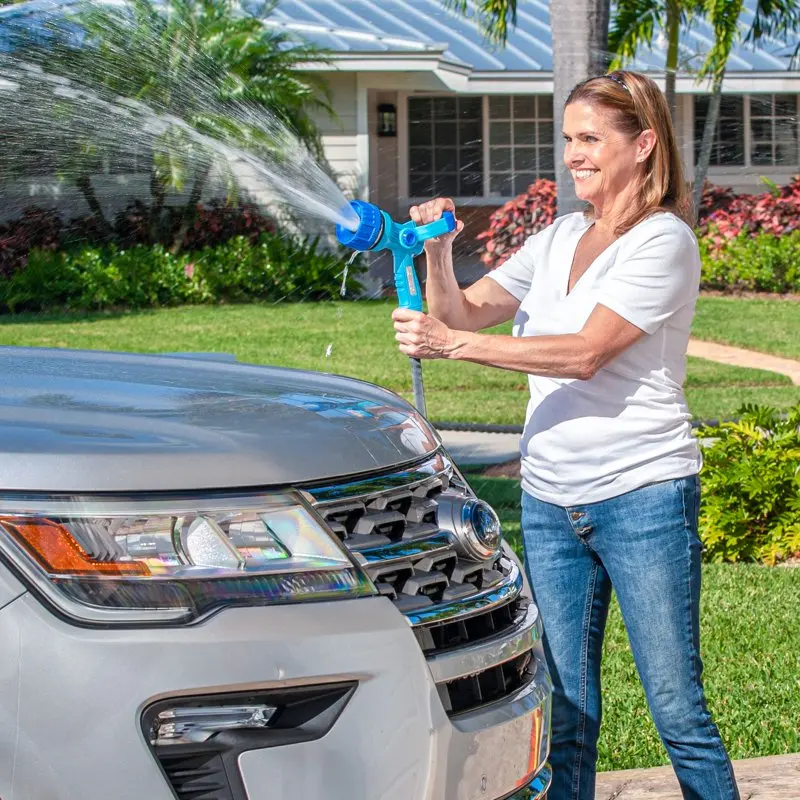 

Форсунка шланга высокого давления пожарного неразрушимого, 3 доступных режима, автомойка для чистки автомобиля