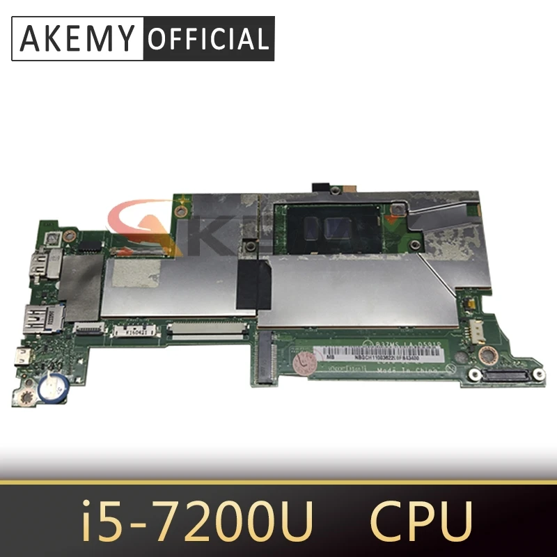 

Akemy laptop Motherboard For ACER Aspire S5-371 i5-7200U Mainboard LA-D591P SR2ZU