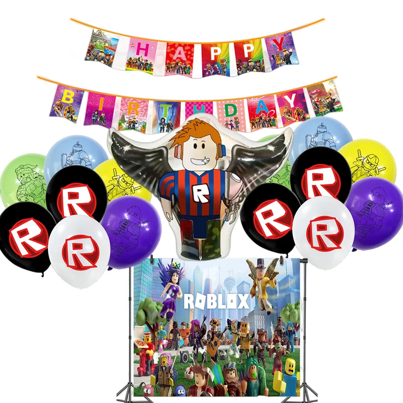 

Набор воздушных шаров-роботов, декор для вечеринки в честь рождения ребенка, набор бумажных тарелок, соломенных вечерние шений