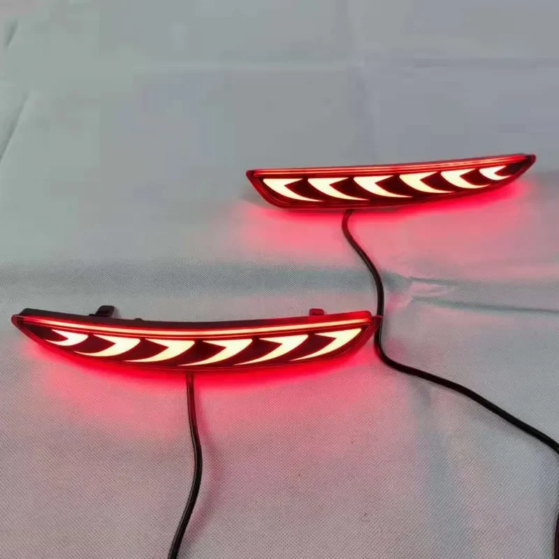 Фонари заднего бампера для Mazda 3 Sedan 2020 2021 светодиодный отражатель указателя