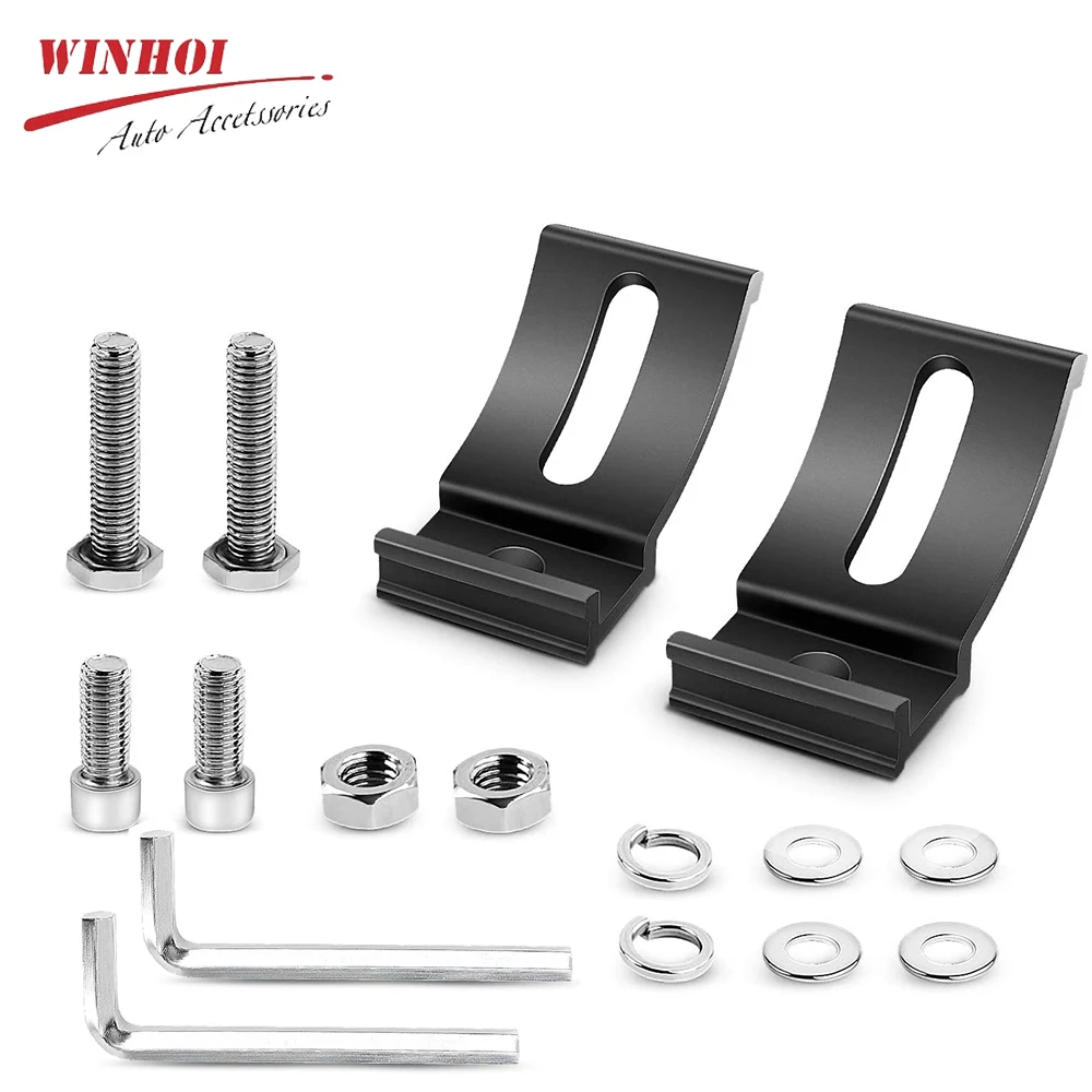 Комплект нижних монтажных кронштейнов для светодиодной фары держатели фар